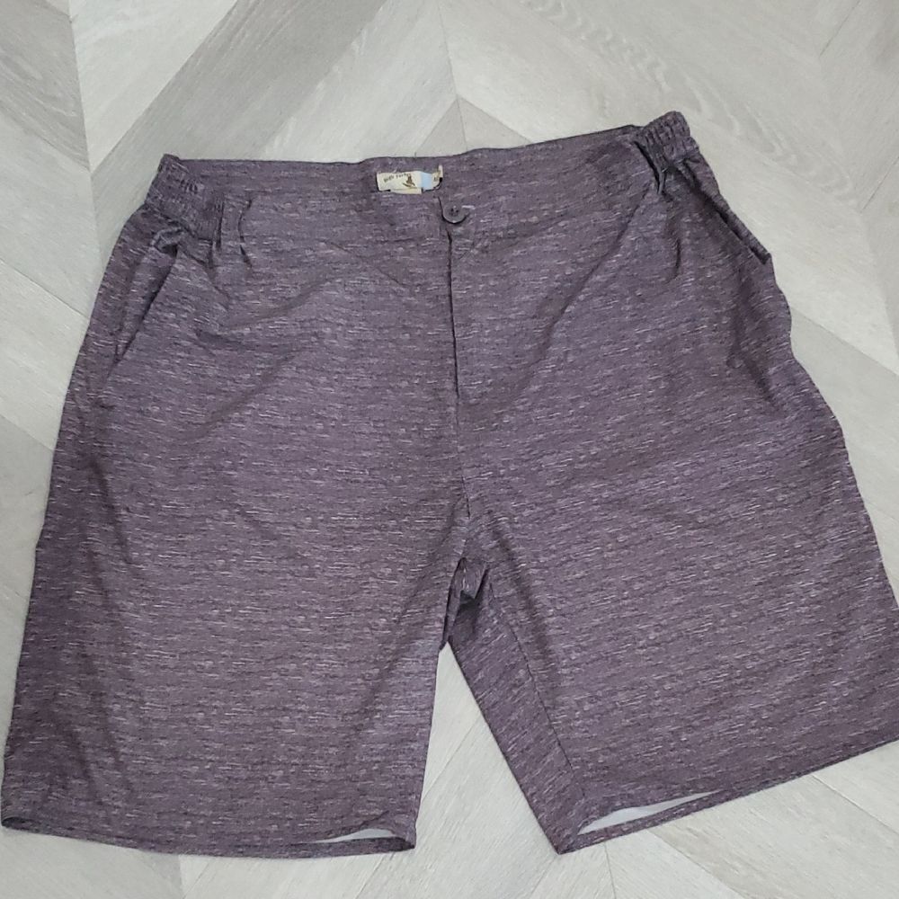 High Surf Mens Performance Grey 9.5 Inch Shorts, Size 40/42